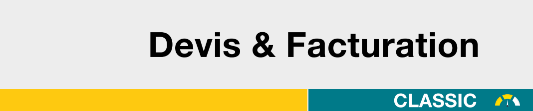 Logiciel EBP Devis et facturation